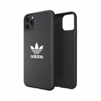 Adidas OR veidots apvalks Basic iPhone 11 Pro Max - melna un balta