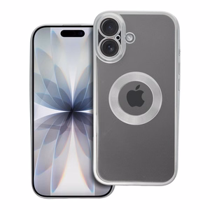 GLAM viedtālruņa apvalks IPHONE 17 sudrabains