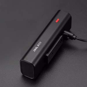 Rockbros 24710012001 priekšējais velosipēda lukturis 800 lm + USB-C - USB-A kabelis - melns