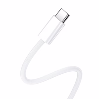 BWOO Kabelis USB-C - USB-C 1m 60W iPhone 15 BO-X284 balts