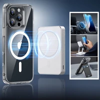 ESR Classic Hybrid Halolock Magnētiskais viedtālruņa apvalks + rūdītais stikls iPhone 16 Pro Max - caurspīdīgs