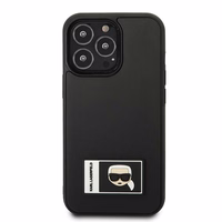 Karl Lagerfeld Ikonik Patch apvalks iPhone 13 Pro / iPhone 13 - Melns