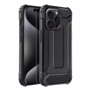 ARMOR viedtālruņa apvalks IPHONE 15 Pro melns