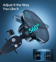 Auto tālruņa turētājs Choetech AT0004 MagSafe melns