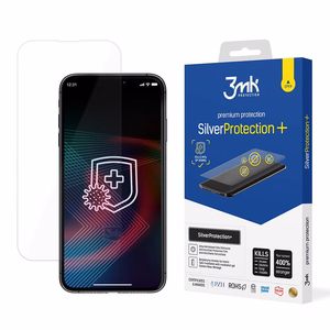 3mk SilverProtection+ pretmikrobu triecienizturīga ekrāna aizsargplēve ierīcei iPhone 14 / 14 Pro