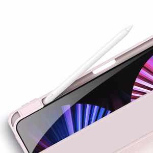 Maciņš Dux Ducis Toby priekš Apple iPad Air 11 (2024) / Air 11 (2025) / Air 4 / Air 5 / iPad Pro 11 (2018 / 2020 / 2021 / 2022) rozā