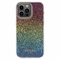 Guess IML Faceted Mirror Disco Iridescent viedtālruņa apvalks iPhone 13 Pro / 13 - vairākrāsains