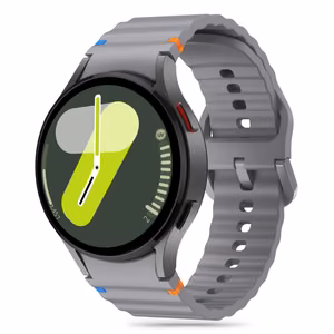 Tech-Protect силиконовый спортивный ремешок для Samsung Galaxy Watch 4 / 5 / 5 Pro / 6 / 7 / FE - серый