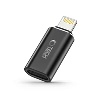 Tech-Protect UltraBoost Lightning (spraudnis) / USB-C (ligzda) adapteris - melns