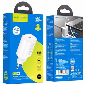 Lādētājs Hoco N22 25W USB-C balts