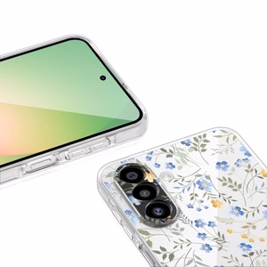 Tech-Protect FlexAir vacins Samsung Galaxy A27, caurspidigs ar ziedu rakstu