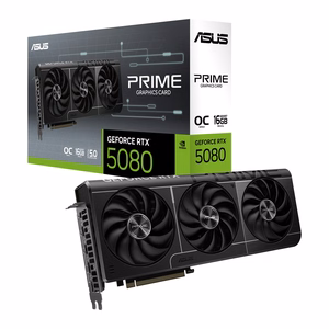 ASUS Prime GeForce RTX 5080 OC 16 GB GDDR7 Videokarte