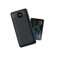 VEGER portatīvais lādētājs 10000 mAh PD QC3.0 2A 20W L10S (W1105PD) melna