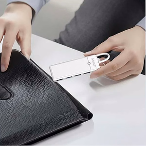 Orico PAPW4A-C3 USB Hub 4-port 4x USB-A 3.0 0.5 m - white