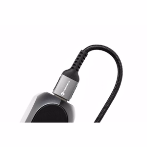 Kabelis (m) C256 USB A uz Type C QC4.0 3A 66W Cafule 0,25 m melns
