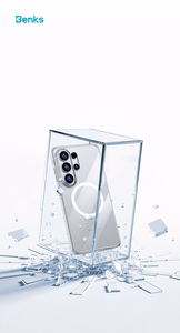 Benks Magnetic Crystal Maciņš (A050) for Samsung Galaxy S26 Ultra caurspīdīgs