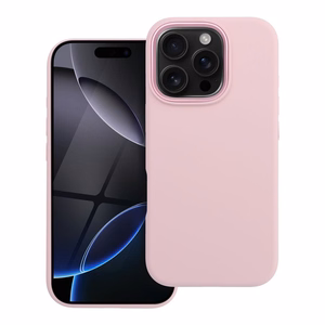 Maciņš priekš iPhone 16 PRO Forcell F-Protect Frame Premium saderīgs ar Magsafe rozā