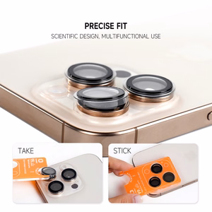 Tel Protect Titanium Lens 99% AR caurspīdīgie rūdītie aizsargstikli Apple iPhone 18 Pro / 18 Pro Max kameras lēcām (3 gab.)