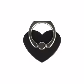 Gredzena turētājs HEART - melns