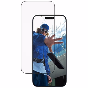PanzerGlass īpaši plats EasyAligner rūdītais aizsargstikls iPhone 17 Pro Max viedtālrunim