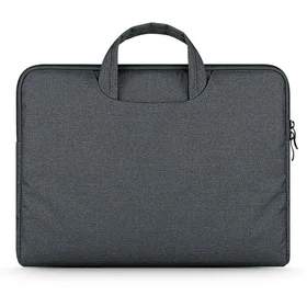 Tech-Protect Briefcase 15–16'' portatīvā datora soma - tumši pelēka