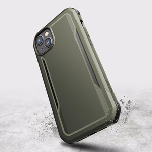 Raptic X-Doria Fort Case iPhone 14 Plus ar MagSafe bruņotu vāciņu - zaļais