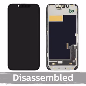 iPhone 13 Mini melns / 100% oriģināls oficiālais / (+ tuvuma sensora lokanais kabelis)