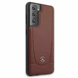 Mercedes Urban Line apvalks Samsung Galaxy S21+ - Sarkans