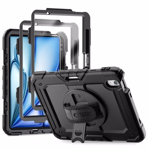 Tech-Protect Solid360 viedtālruņa apvalks iPad Air 11" 2024 - melns
