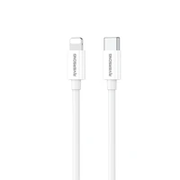 Riversong cable Lotus 08 USB-C - Lightning 1,0m 3A light grey CL76