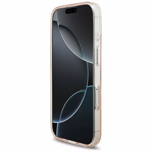 Karl Lagerfeld IML Karl RSG Logo Magnētiskais viedtālruņa apvalks iPhone 17 - rozā