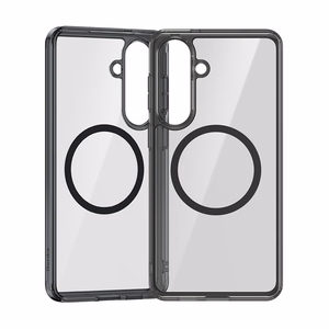 Benks Magnētiskais kristāla TPU rāmja korpuss (0048) priekš Samsung Galaxy S26 melns