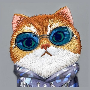 Nimmy Brilles Foršs kaķis viedtālruņa apvalks iPhone 16 - pelēks