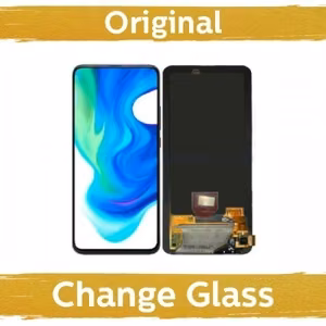 LCD Displejs saderīgs ar Xiaomi Poco F2 Pro melns (Atjaunots: Ķīna)