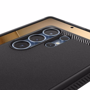 Spigen Rugged Armor Mag apvalks Samsung Galaxy S25 Ultra - melns