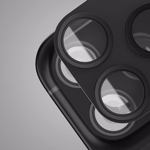 Etteri full camera lens guard for iPhone 17 Pro melns