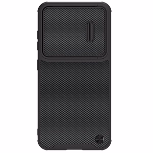 Nillkin Textured S viedtālruņa apvalks Samsung Galaxy S23+ ar kameras vāciņu melns