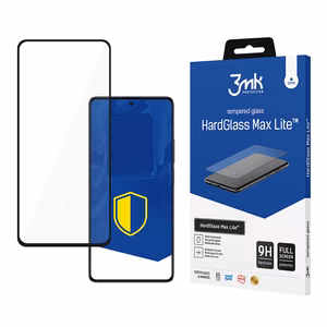 3mk HardGlass Max Lite melns Rūdīts stikls for Xiaomi Redmi Note 13 5G
