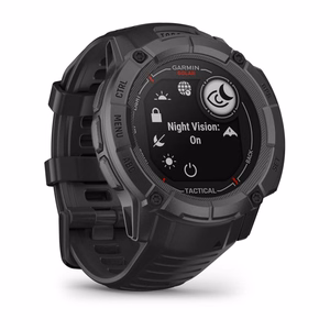 Garmin Instinct 2X Solar Tactical Edition – GPS viedpulkstenis, MIP, 50 mm, melns