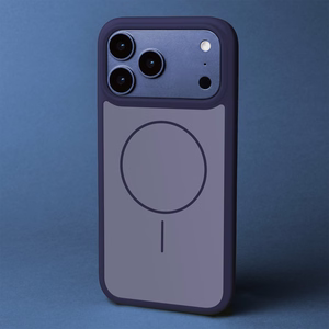 Frame Thin Mag чехол для iPhone 12 12 Pro 6,1" тёмно-синий