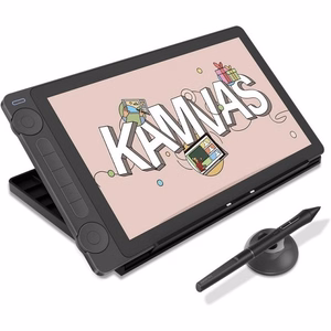 HUION Kamvas 13 graphic tablet melns NEW Gen.3