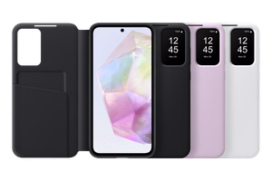 ZA356CWEGWW Smart View Wallet maciņš Samsung Galaxy A35, balts