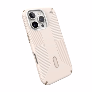 Speck Presidio2 Grip ClickLock & MagSafe vāciņš ierīcei iPhone 16 Pro, Bleached Bone / Heirloom Gold / Hazel Brown