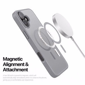 DUX DUCIS viedtālruņa apvalks YIND IPHONE 17 pelēks