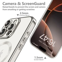 Tech-Protect MagFlex Magnētiskais viedtālruņa apvalks iPhone 16 Pro - titāna