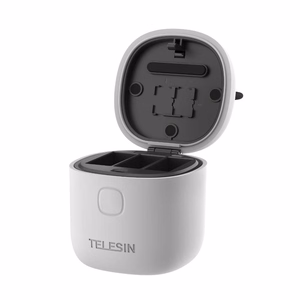 3 slotu ūdensizturīgs lādētājs Telesin Allin kārba GoPro Hero 12 / Hero 11 / Hero 10 / Hero 9