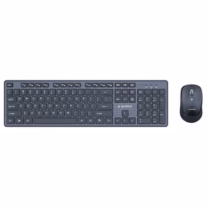 Gembird wireless keyboard and mouse set (KBS-WCH-04) – US layout, black
