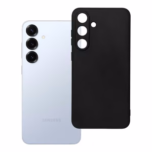 Mīksts viedtālruņa apvalks SAMSUNG S25 Plus melns
