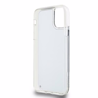 DKNY Liquid Glitter Big Logo viedtālruņa apvalks iPhone 11 / Xr - melns