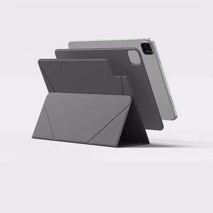 AmazingThing Matte Pro Mag Folio futrālis ar statīvu iPad Air M3 11" - Melns